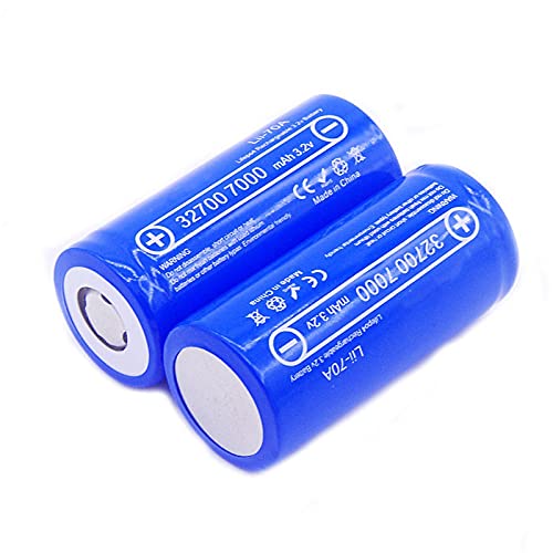 1 batería Lii-70a 3.2 V 32700 7000 mAh Lifepo4, 35 A, descarga continua máxima 55 A, batería de alta potencia, para linternas de luz fuerte