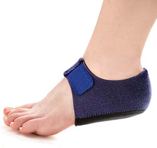 1 par de plantillas para espolón del talón, para fascitis plantar, talón para alivio del dolor de espolones calcáneos, tendinitis, talones agrietados.