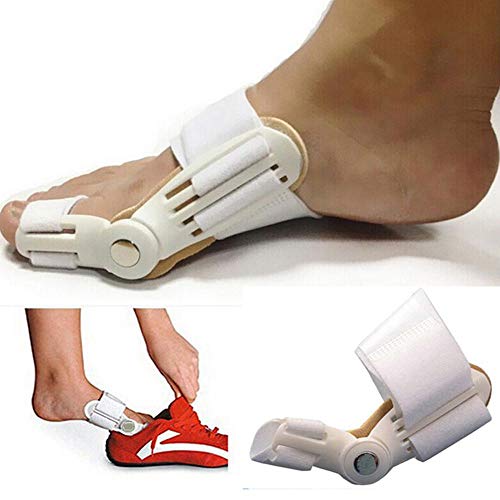 2 Piezas Juanete férula del dedo gordo del pie plancha Corrector de pie alivio del dolor del Hallux Valgus corrección ortopédicos suministros pedicura para el cuidado de los pies