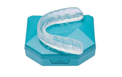 2 x Férula Dental Placa de Descarga Nocturna Protector Bucal para dormir, contro Bruxismo Rechinar los dientes y los Trastornos del ATM (Emerald)