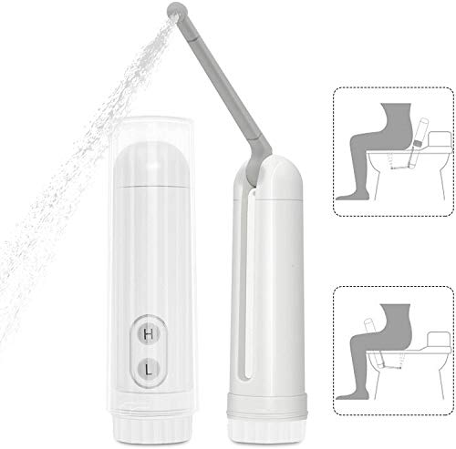 [2nd Generation] Bidet portátil de viaje by YAMI, IPX6 Bidet impermeable con atomizador automático con película y boquilla de descompresión automática Ajuste de 180 grados perfecto para baby wash, cui