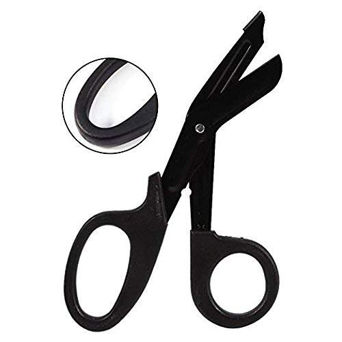 2pcs EMT Trauma Shears 7 pulgadas vendaje doblado para paramédico tijeras médicas de primeros auxilios de emergencia