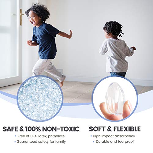 30PCS Protector de Esquinas Grande para Mesas y Muebles, Proteccion Transparente de Seguridad para Bebes y Niños