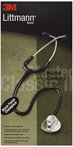 3M Littmann Master Classic II 2141, Negro