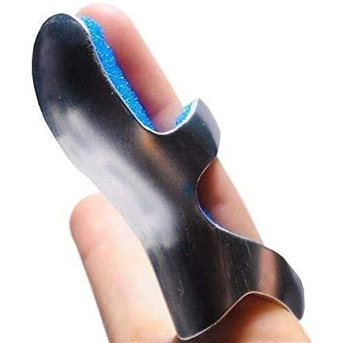 5 Unidades de gatillo férula de Dedo, Tipos de Rana Férula de Dedos, Separador ORTHOSIS Dedo Knuckle Soporte Soporte para enderezar Bent, Bloqueado, Dedo Malet 21-410 (Size : M:8CM)