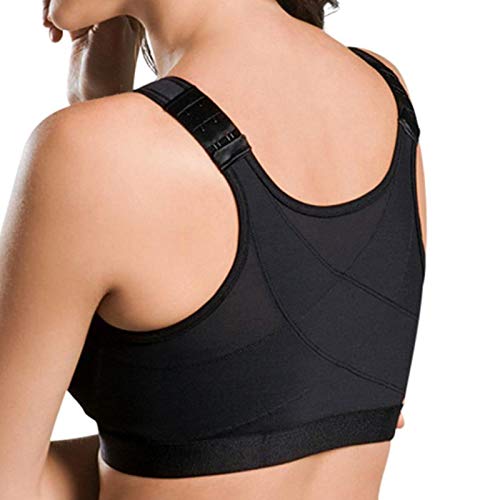 Abilieauty Ropa interior de cierre frontal transpirable para sujetador transpirable ropa interior para mujer Yoga Sport