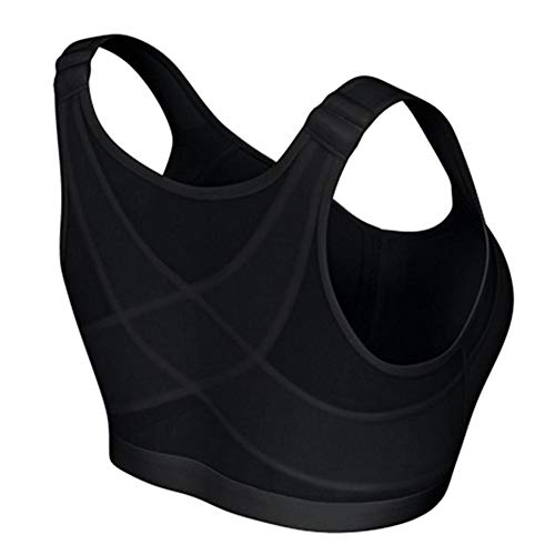 Abilieauty Ropa interior de cierre frontal transpirable para sujetador transpirable ropa interior para mujer Yoga Sport