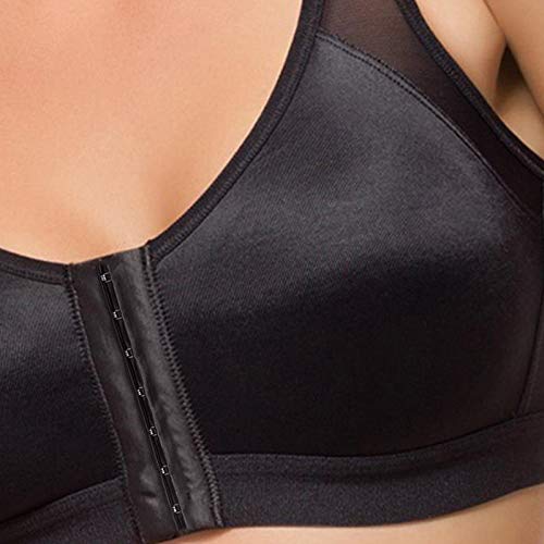 Abilieauty Ropa interior de cierre frontal transpirable para sujetador transpirable ropa interior para mujer Yoga Sport