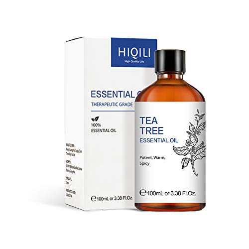 Aceite de árbol de té para el cuidado del cabello y la piel, aceite esencial de árbol de té de Australia puro natural para difusor, 100 ml