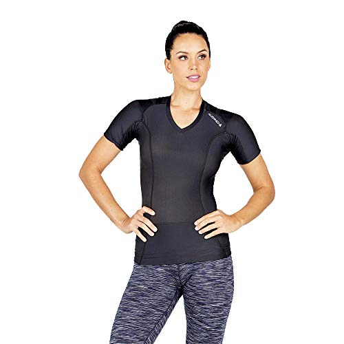 ActivePosture - Camiseta con Corrector de Postura para Espalda, Corrector de Hombros para Mujer, Cuenta con Tecnología Neuroband que Ayuda a Reducir Tensión, Dolor y Mejora la Postura.