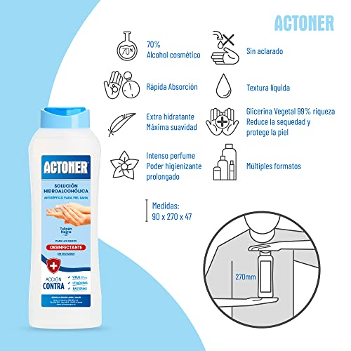 Actoner Solución Hidroalcohólica 800 ml