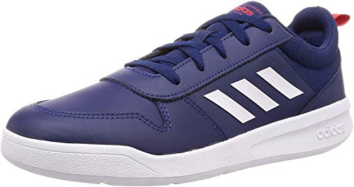 adidas Tensaur K, Zapatillas para Correr Unisex Adulto, Bleu Foncã Blanc Rouge, 39 1/3 EU