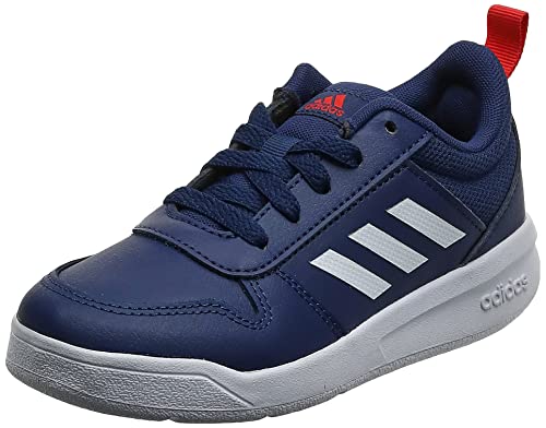 adidas Tensaur K, Zapatillas para Correr Unisex Adulto, Bleu Foncã Blanc Rouge, 39 1/3 EU