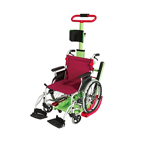 A&DW Silla De Ruedas De Escalada Automática Eléctrica, Escaleras Eléctricas para Subir Y Bajar sobre Orugas Automático Escaleras para Discapacitados Escalada Manual/Escalera para Silla De Ruedas