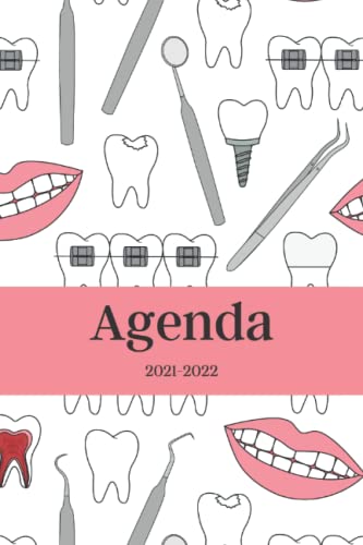 Agenda 2021-2022: Dentista, Calendario 21- 22, Agenda Semanal y Mensual, Regalo Perfecto y Original de Navidad, Papá Noel o Reyes Magos