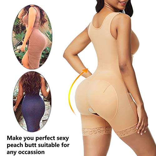 AIJIANG Modelador Cuerpo Completo, Fajas Reductoras Colombianas Corsé Fajas Body Post Liposucción Ropa Interior Adelgazante Entrenador Cintura Corsé Sin Costuras (Color : A, Size : Small)