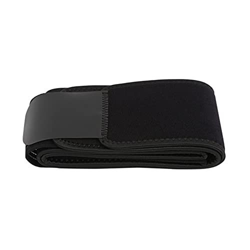 ALIUJUNAMZ Pelvic Bajo la Espalda apoya el Apoyo Transpirable Anti resbalón Hombres Mujeres Alivio del Dolor para el Dolor Lumbar de la Pelvis ciática (Color : Negro, Size : 130cm)