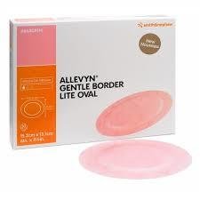 ALLEVYN GENTLE BORDER LITE OVAL 8.6 X 7.7 CM REF 66801888 CN 477069