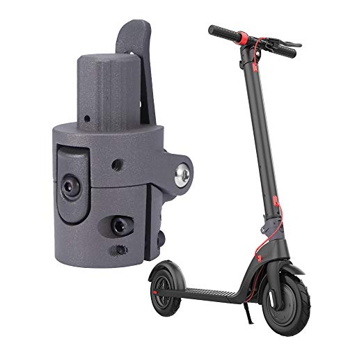 ALLOMN Base de Pposte Plegable para Scooter Eléctrico, Base de Poste Plegable para Xiaomi M365 Parte de Repuesto de Scooter Eléctrico Accesorios de Scooter (Gris)