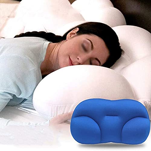 Allround Cojín Para Dormir, Almohada Cómoda, Aliento De Memoria Cojín Para Dormir Con Partículas De Espuma, Cojín Para Dormir Del Cuello, Almohada De Manga Rápida, Cojín De Salpicaduras De Aire,A