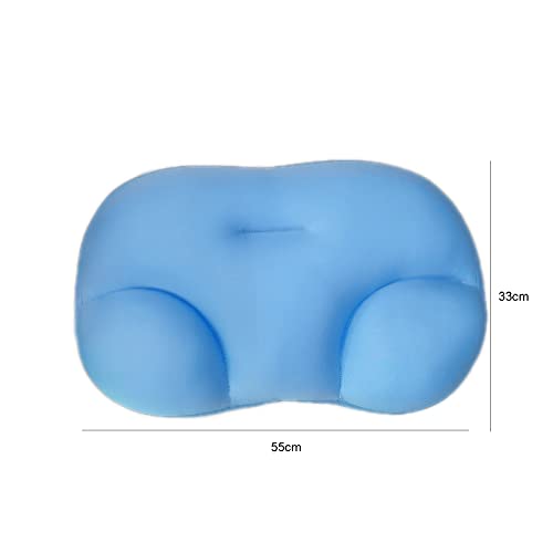 Allround Cojín Para Dormir, Almohada Cómoda, Aliento De Memoria Cojín Para Dormir Con Partículas De Espuma, Cojín Para Dormir Del Cuello, Almohada De Manga Rápida, Cojín De Salpicaduras De Aire,A