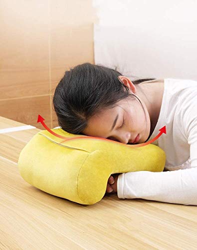 Almohada Acolchada Boca Abajo para Uso Posterior a la cirugía Ocular - Almohada Facial para Dormir para Dormir Boca Abajo y Respaldo para la Espalda - Ensenada extraíble