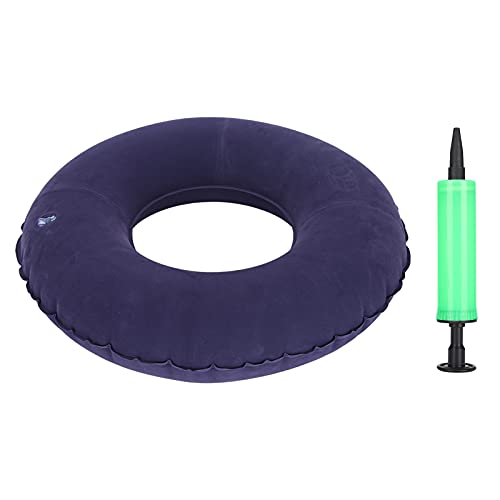 Almohada Donut para Dolor en el Coxis, Almohada Inflable para la Próstata, Embarazo, Post Natal, úlceras de Decúbito, Cóccix, PVC Ultra Premium de Confort, Alivia la Presión del Coxis de Pillow Palace