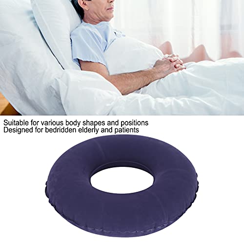 Almohada Donut para dolor en el coxis, almohada inflable para la próstata, embarazo, post natal, úlceras de decúbito, cóccix, PVC ultra premium de confort, alivia la presión del coxis de Pillow Palace