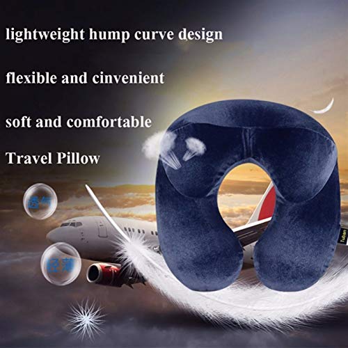 Almohadas de viaje, utilizadas para almohadas inflables de cuello de avión, almohadas de accesorios de viaje, pueden usarse para textiles para dormir para dormir