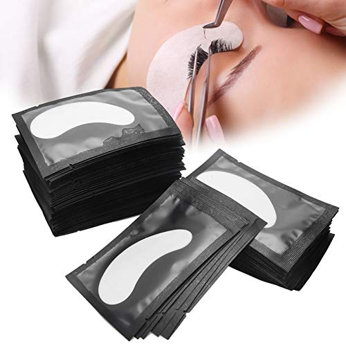 Almohadilla de extensión de pestañas Parches de injerto de pestañas 100pcs Almohadillas de gel para debajo de los ojos Cintas de extensión de pestañas, Pegatinas de almohadilla de sombra de ojos de ma