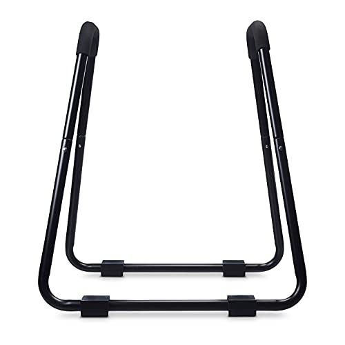 Amazon Basics - Barra de dominadas, ideal para fitness, 87 x 82,5 x 97,5 cm, negro