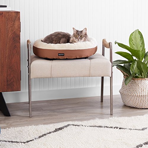 Amazon Basics – Cama redonda para mascotas