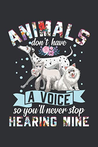 Animals Don't Have A Voice So You'll Never Stop Hearing Mine (Music Sheet Notebook): The Notebook Theme Sheet Music, Sheet Music For The Notebook