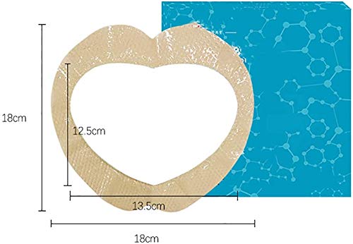 Apósito de espuma de silicona, 10 piezas Apósito de espuma de sacro médico Parche de silicona para escaras de alta absorción, flexible para una curación rápida Adhesivo de silicona con bordes sacro