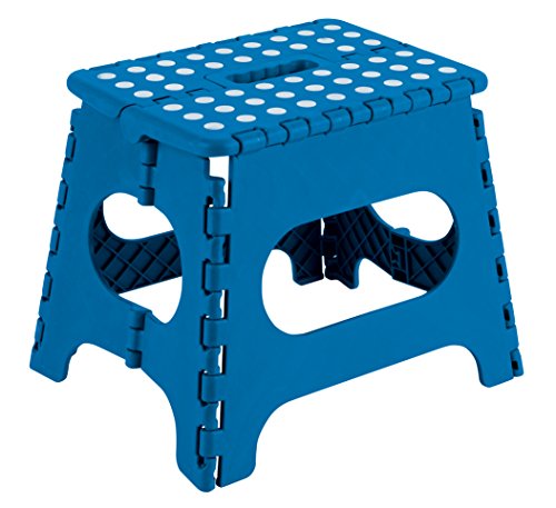 Arregui TB-027-A Taburete Plegable Multiuso, 27 cm de Altura, Azul