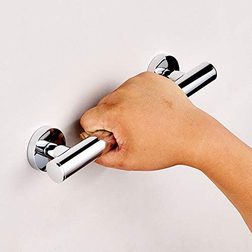 Asidero Ducha asa Acero Inoxidable Agarraderas Baño Antideslizante asa de Seguridad Barra Mango de Bañera para Personas Mayores y Discapacitadas WC25.5cm