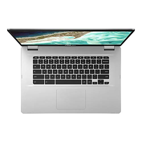 ASUS Chromebook Z1500CN-EJ0400 - Portátil 15.6" Full HD (Celeron N3350, 8GB RAM, 64GB eMMC, HD Graphics 500, Chrome OS) Plata - Teclado QWERTY español