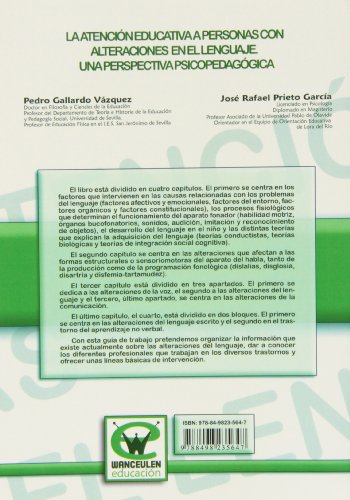 Atencion Educativa A Personas Con Alteraciones En El Lenguaje (Wanceulen educaciÑn)