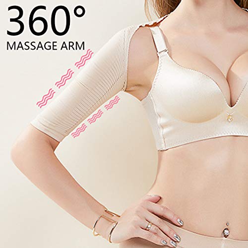 Auivguiv Moldeador De Brazos Mujer Adelgazante Control Shapers Posture Correction Espalda Adjustable Corrector De Posture Correcta (Piel, L)