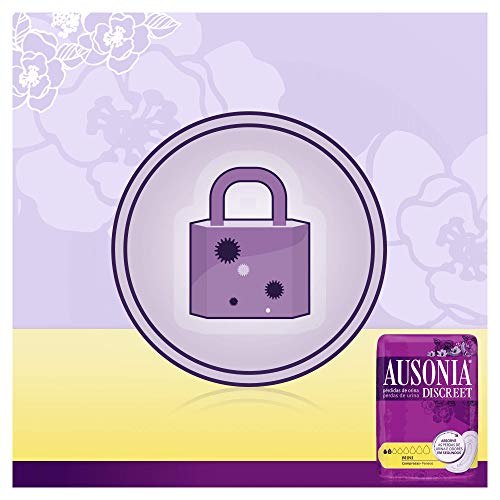 Ausonia Discreet - Compresas para pérdidas de orina mini para vejigas hiperactivas x 20