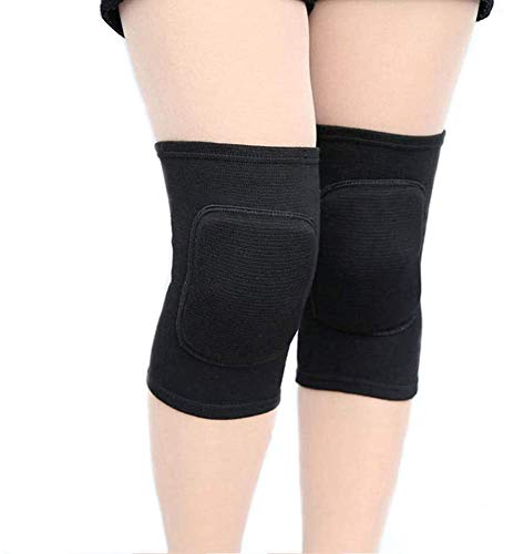 Aweskmod Rodillera Menisco y Ligamentos, Crashproof Algodón Rodillera, Rodilleras Infantil para Baile Ciclismo Correr Fútbol Volleyball Patinaje Esquí (L(28CM))