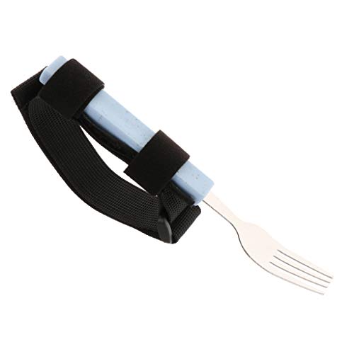 Baoblaze Utensilio Adaptable Comer Ayuda Tenedor para Mano Temblores Artritis Ancianos