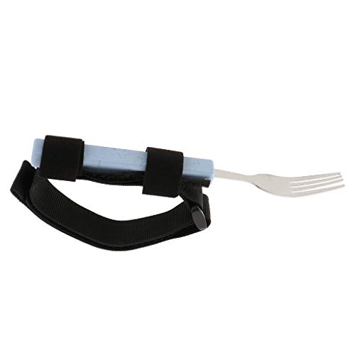 Baoblaze Utensilio Adaptable Comer Ayuda Tenedor para Mano Temblores Artritis Ancianos