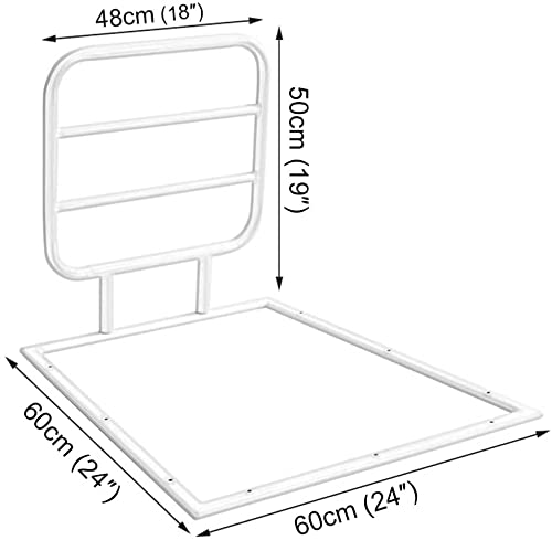 Barandilla Cama Rieles de Cama for Adultos Mayores, Ayuda de la Cama Rail Home Safety Safety Barandillas for Personas Mayores, Handicap Handrail Auxiliar Auxiliar Barra de Soporte de Mango de Cama