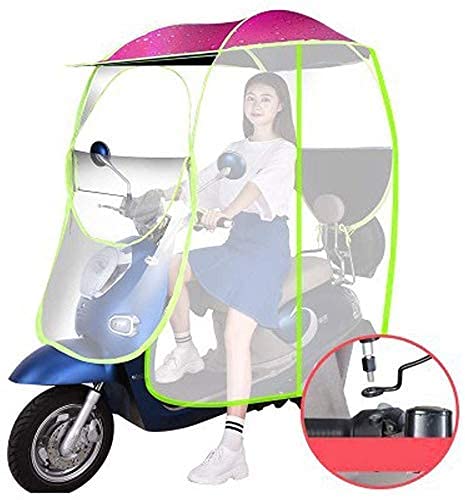 Barm Universal Car Motor Scooter Paraguas Mobility Sun Shade Rain Cover Impermeable, Scooter Mobility Scooter Canopy