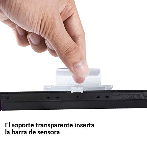 Barra de Sensores de Rayos Infrarrojos Barra de Sensor de Movimiento, HOTSO Cableado Remoto con Cable IR Inductor de Rayos para Consola Nintendo Wii/Wii U