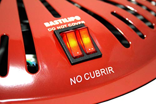 Bastilipo - Brasero electrico 900W para mesa de camilla - Radiador electrico