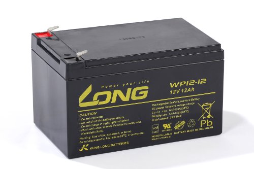 Batería Kung Long WP12-12 V 12Ah 10Ah 11Ah 13Ah como plomo eléctrico de humo