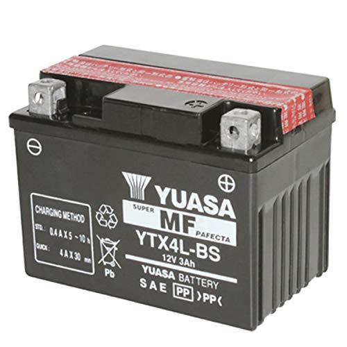 BATTERIA YUASA YTX4L-BS 12V 3,2 AH 50A (-18) ATV SCOOTER