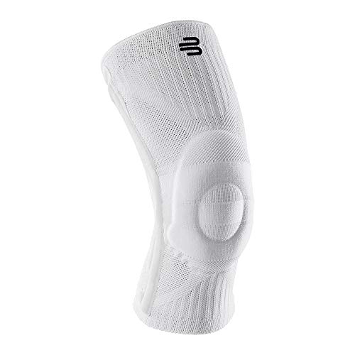 BAUERFEIND Adult - Rodillera deportiva unisex (talla XS), color blanco